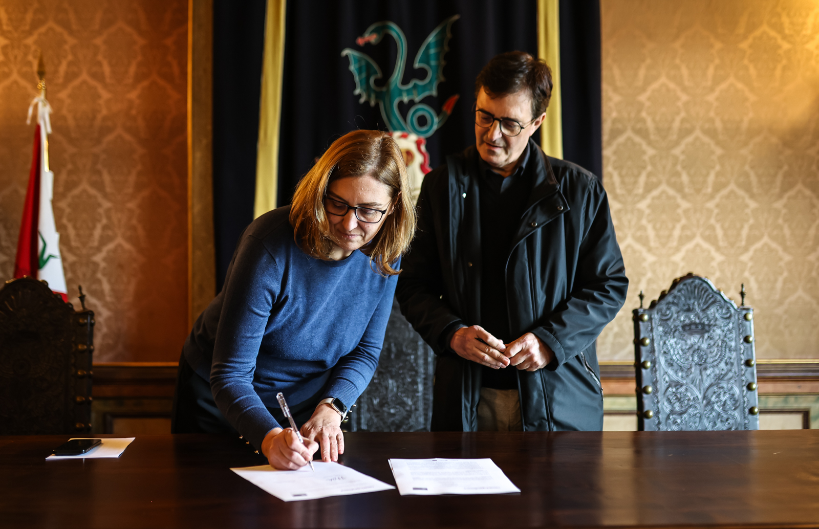 Thumbnail da galeria Assinatura Protocolo Casa do Professor